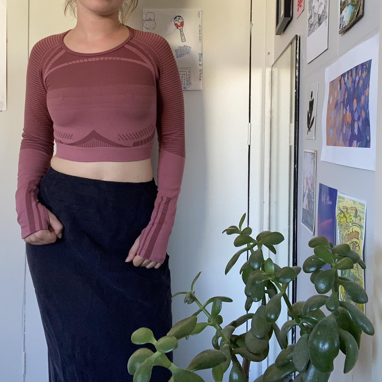 Pink running/ workout top. Size 6/8. Selling for... - Depop