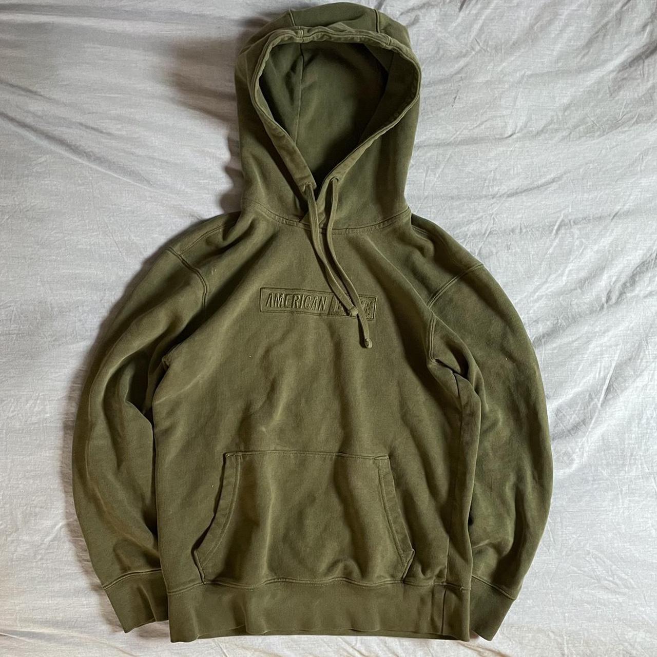 AMERICAN EAGLE HOODIE Great color Worn a handful of... - Depop