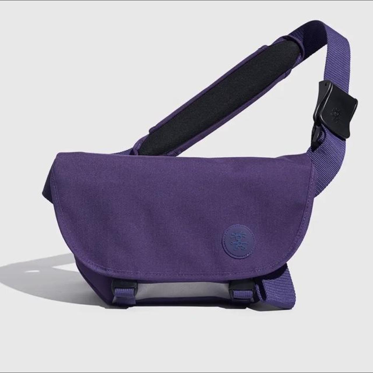 Crumpler Women's Purple and Orange Bag Depop