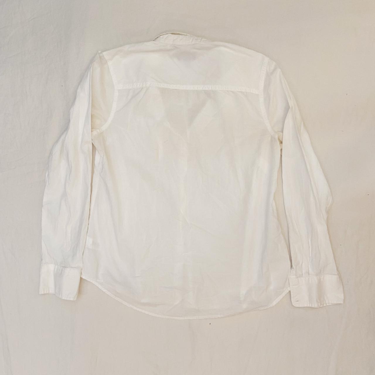 Merona White ButtonDown Shirt Fabric 100 Cotton Depop