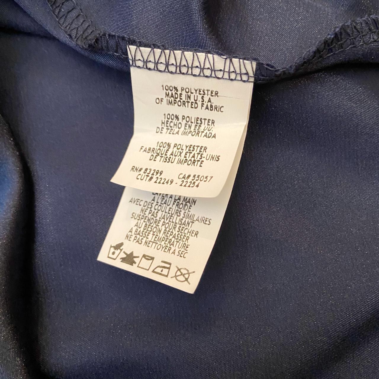 Bebe Cowl-Neck Blue Midi Dress Fabric: 100% Polyester - Depop