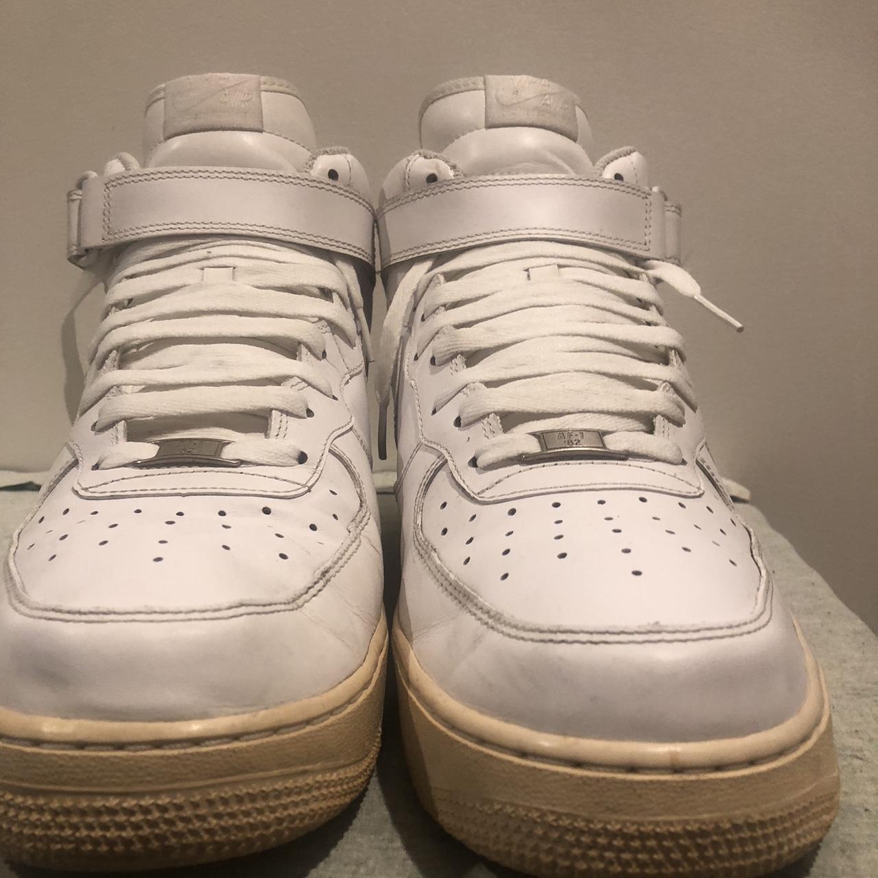 air force one mid black and white