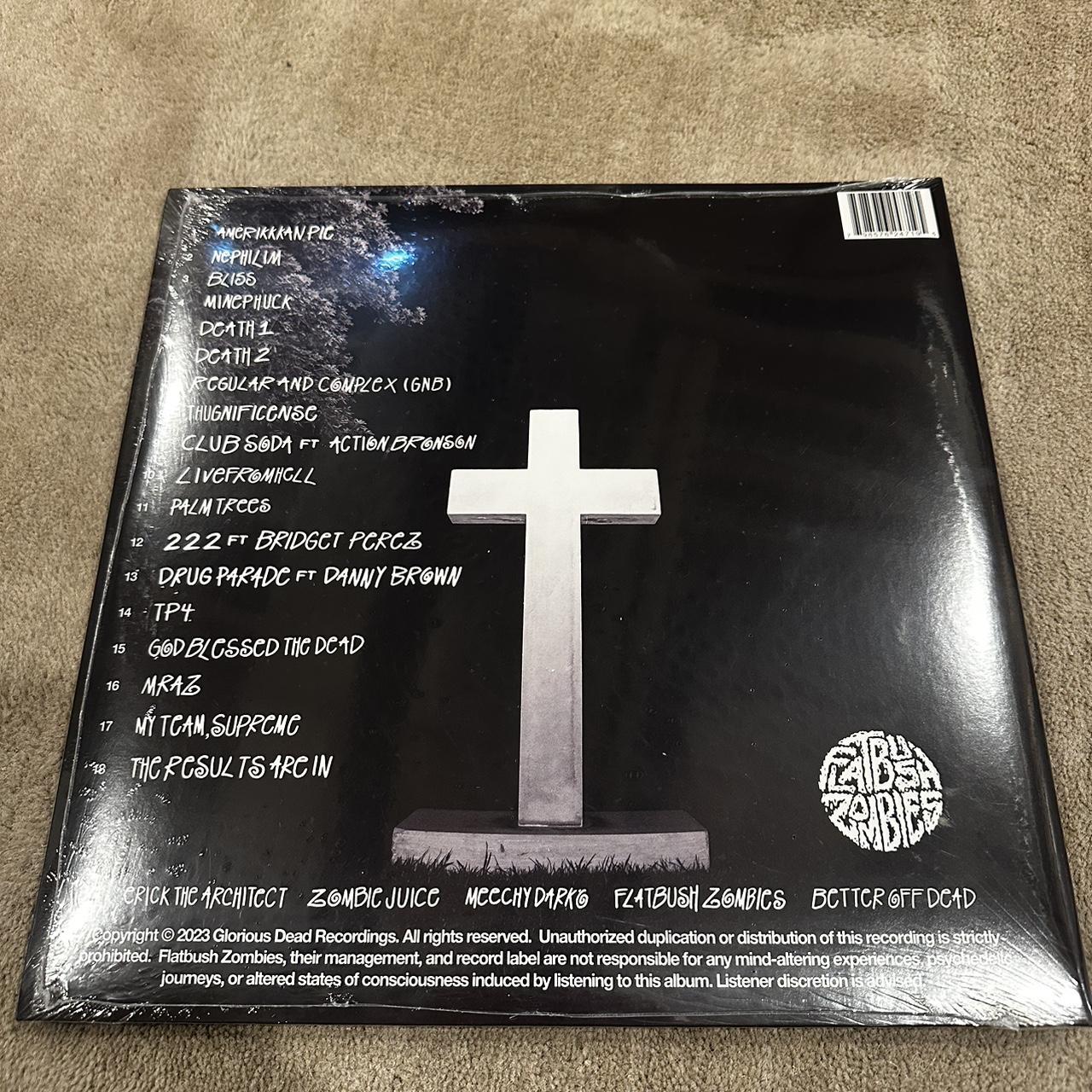 Flatbush Zombies “BETTEROFFDEAD” Crystal Clear LP... | Depop, image size:1280x1280