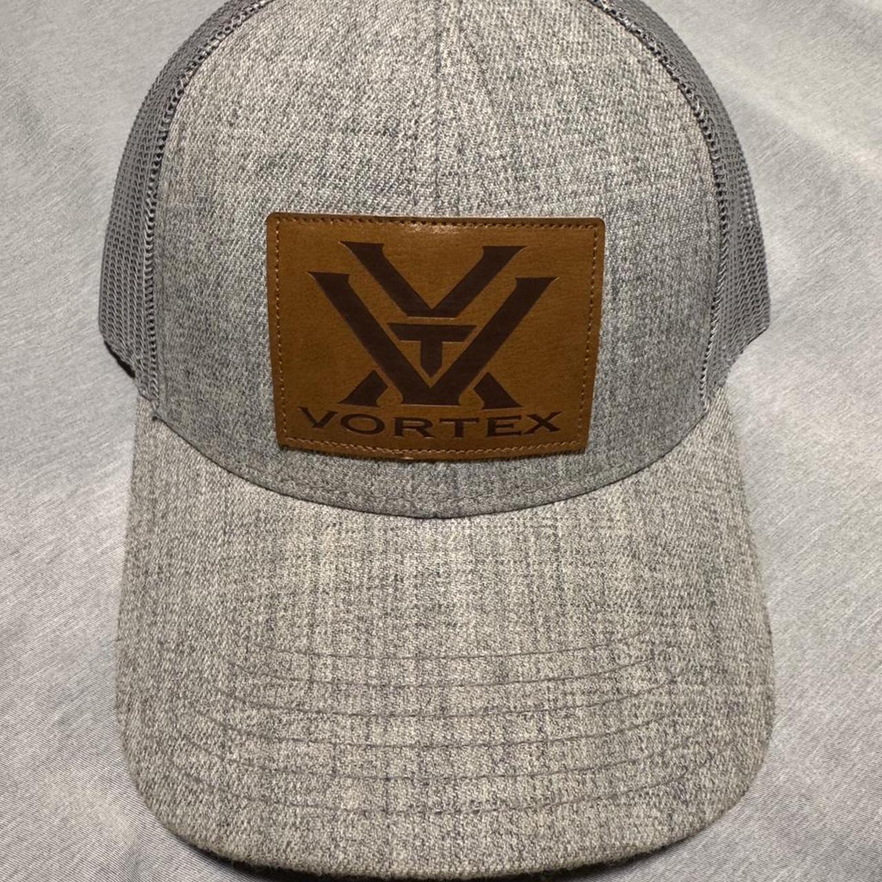 Men's Caps - Grey/Brown – Grey Vortex patch Truck… - image 1