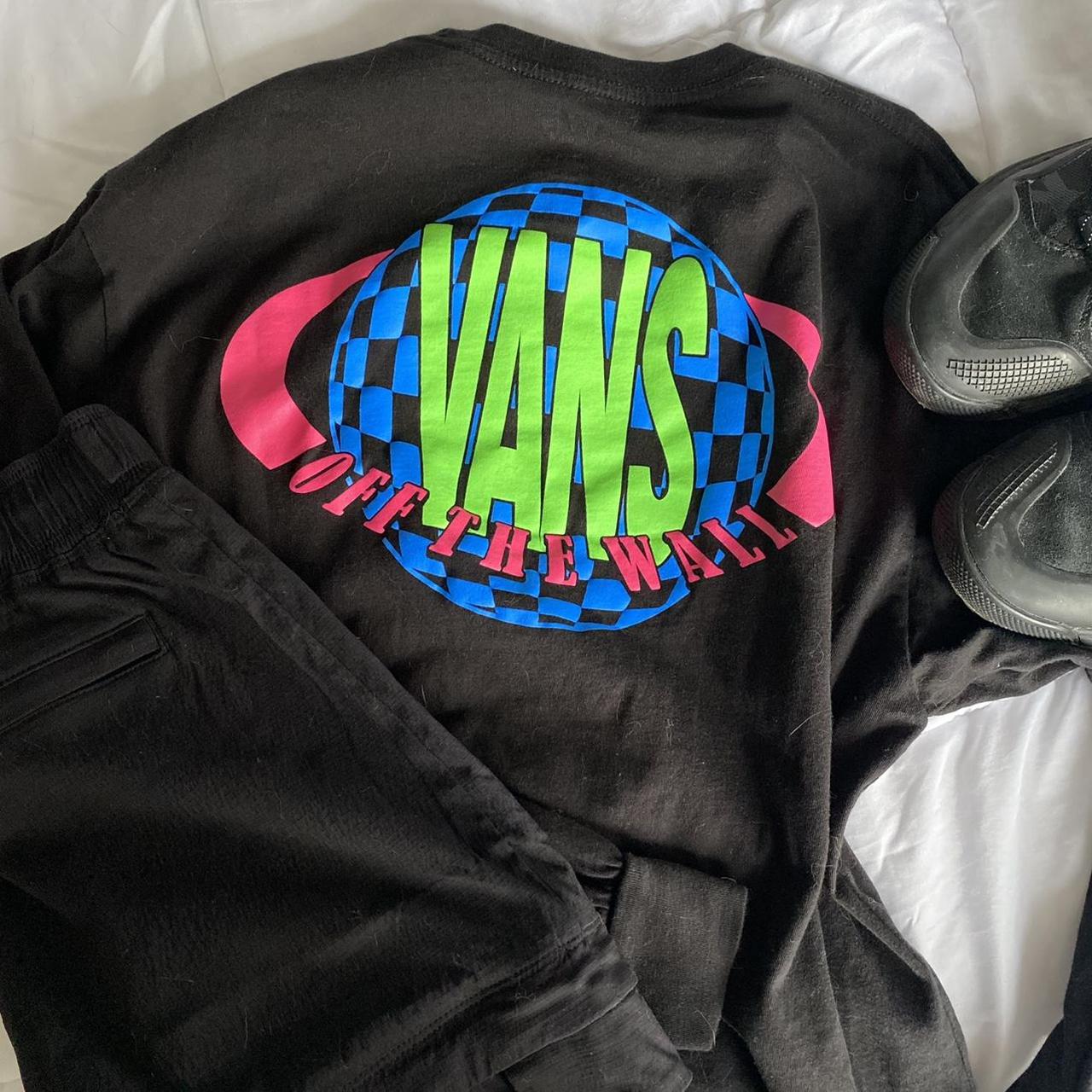 Vans lime green sales shirt