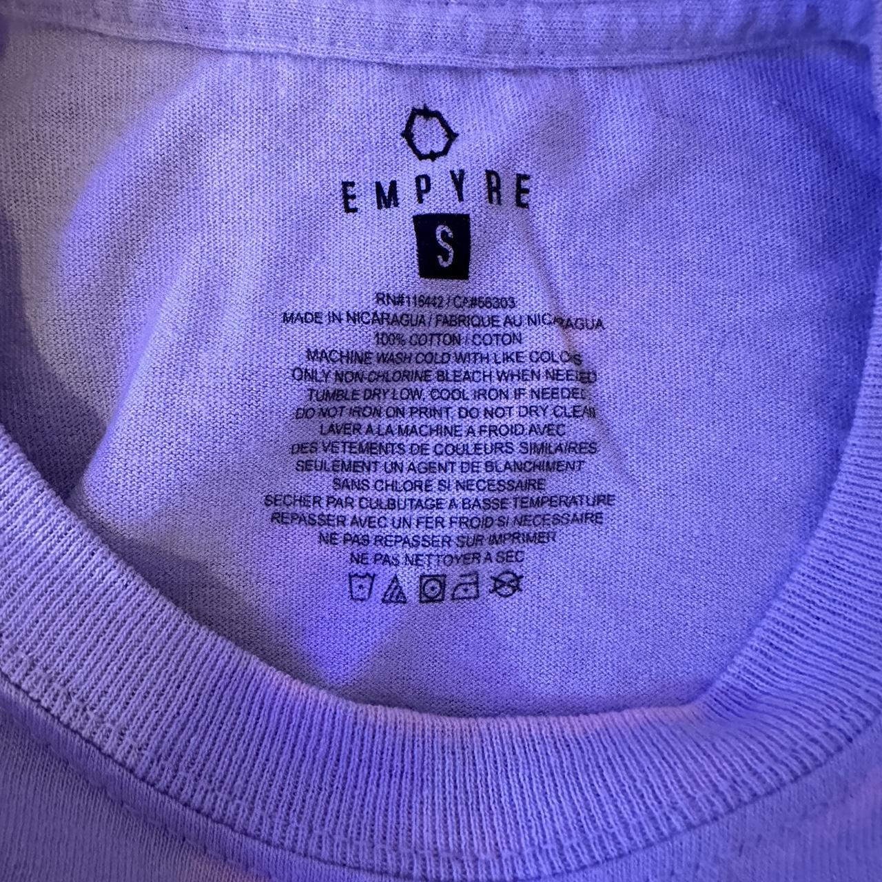 Zumiez Tshirt Size S mens bleach stains around... Depop