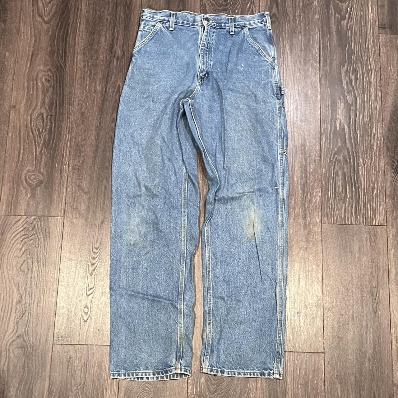 Vintage baggy Carhartt carpenter jeans Beautiful... - Depop