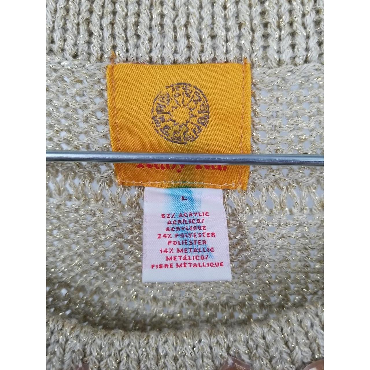 Ruby Rd. Women's Sweater - Gold - L – Ruby Rd Lon… - image 3