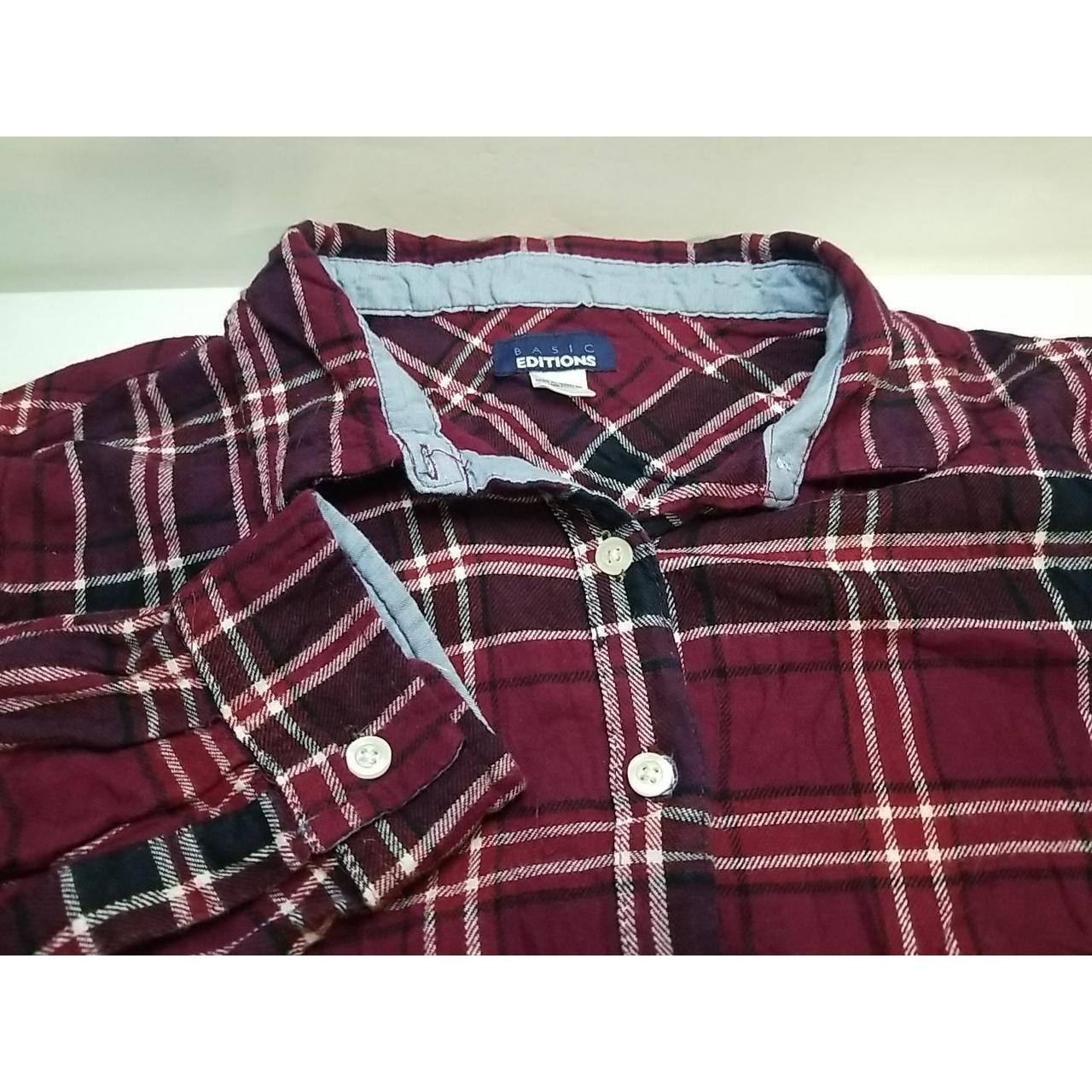 Basic Editions Women's Shirt - Multi - L – Basic … - image 1