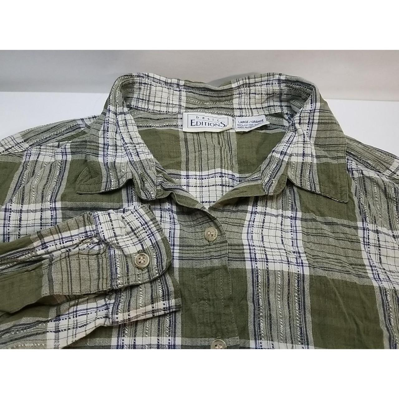 Basic Editions Women's Shirt - Multi - L – Basic … - image 1