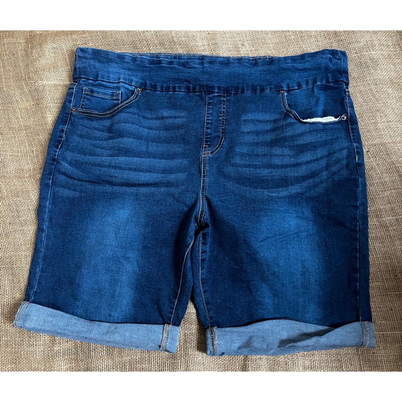 Terra & Sky Women's Blue Shorts | Depop