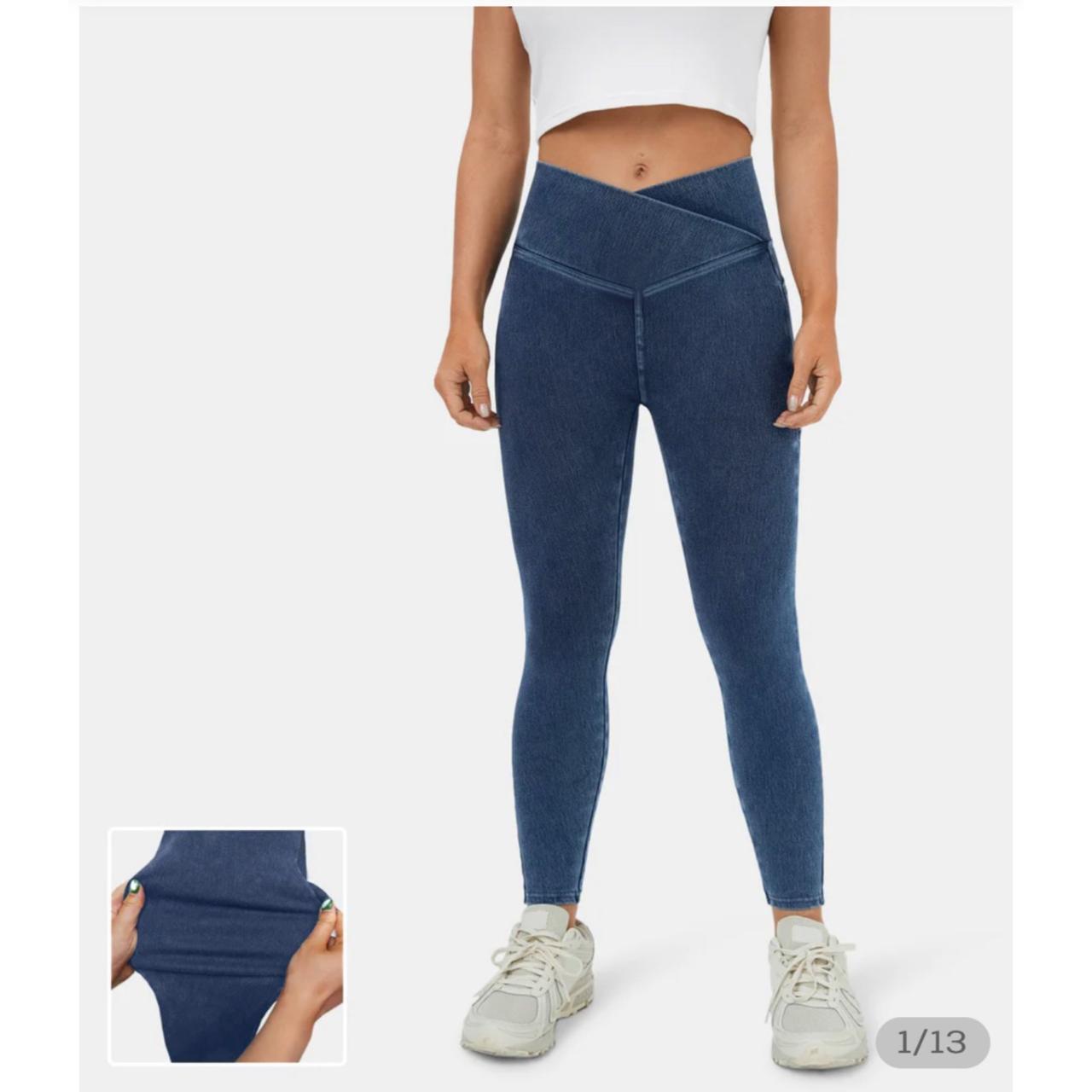 This is a Brand New Halara Magic Jeans Sz @XL Womens - Depop
