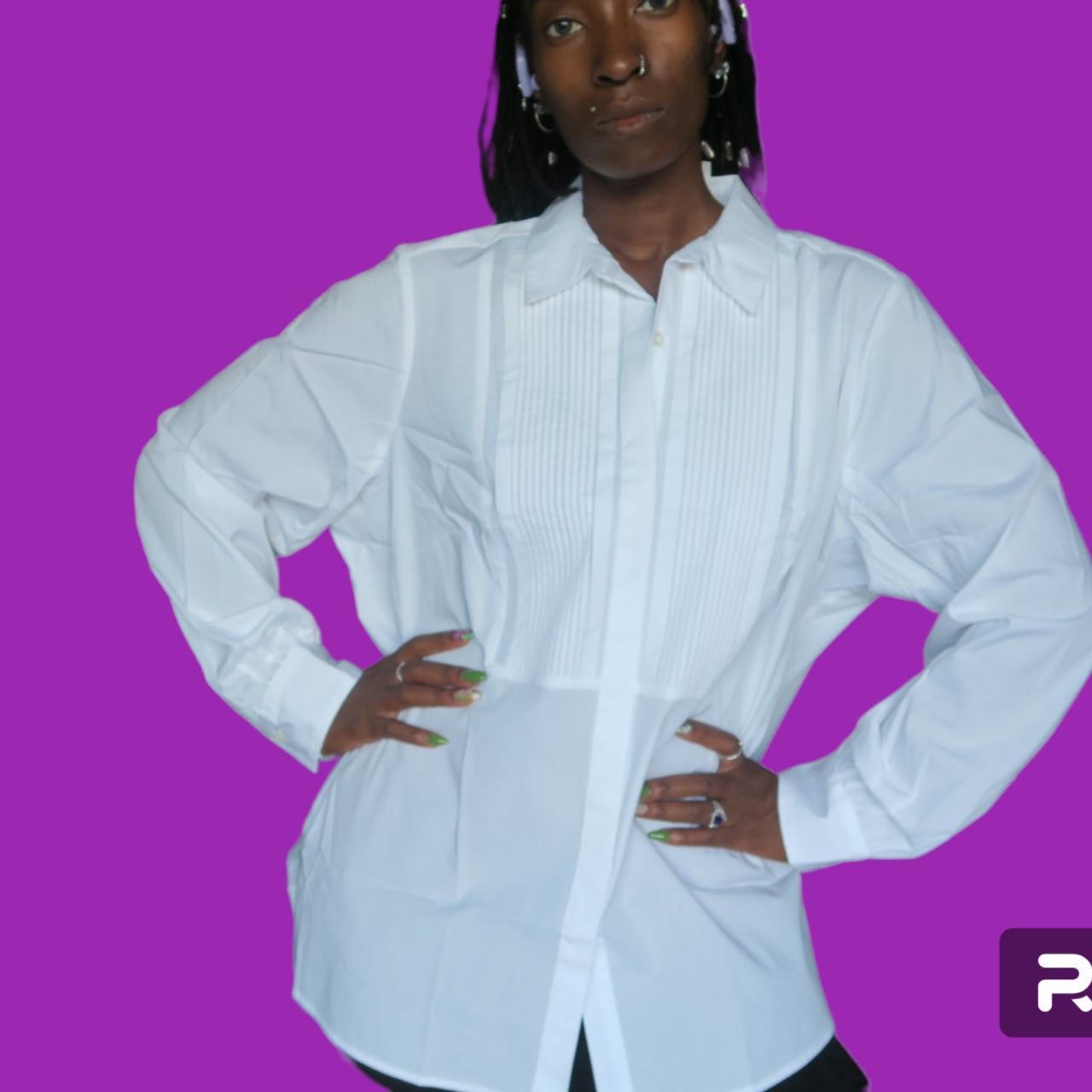 Lane bryant white blouse best sale