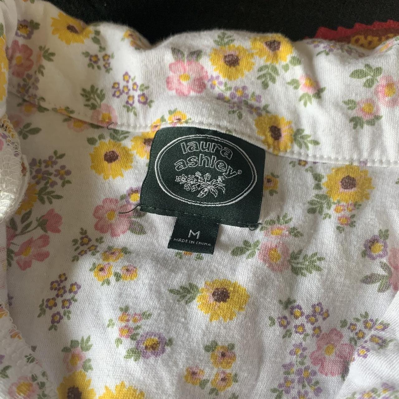 Super cute floral laura ashley pajama set, the... - Depop