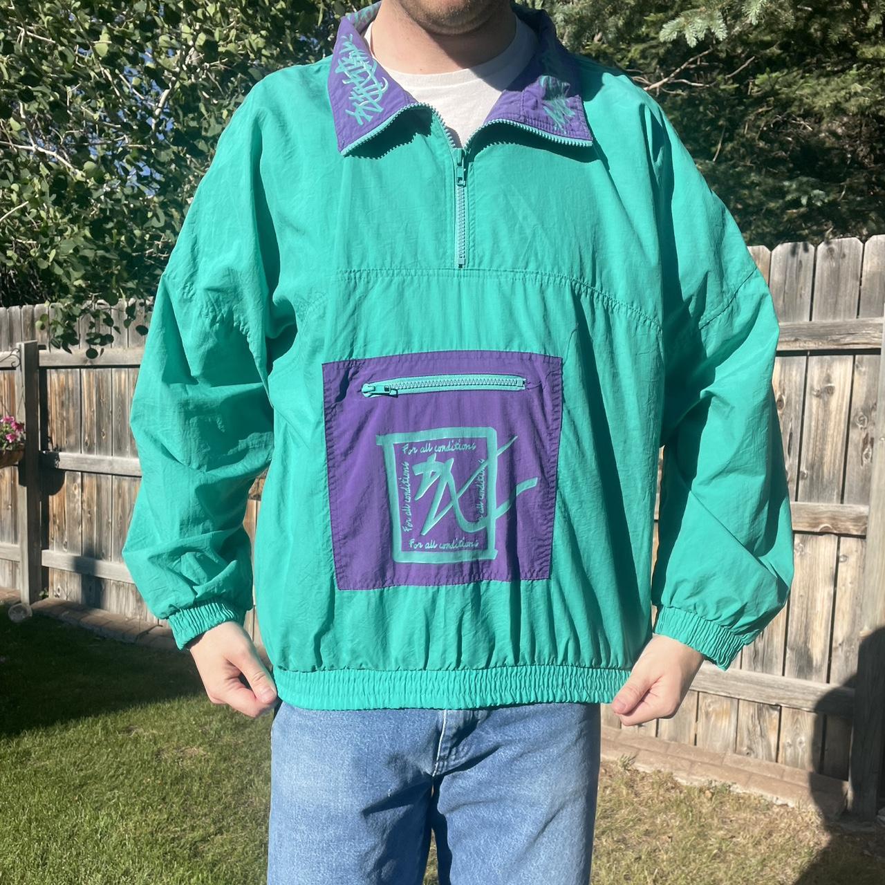 Vintage 70s green snap front western shirt. | Depop