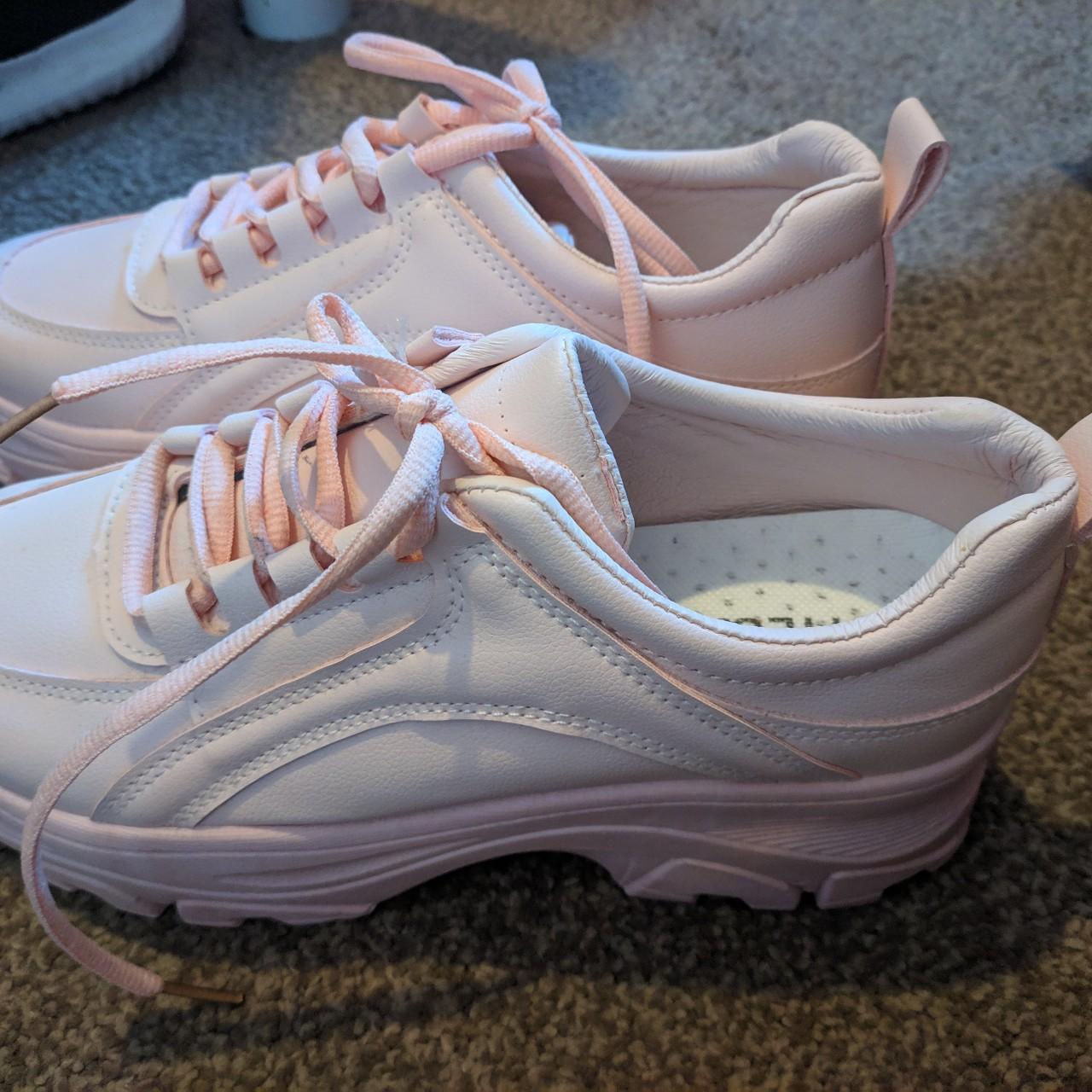 pale pink trainers womens