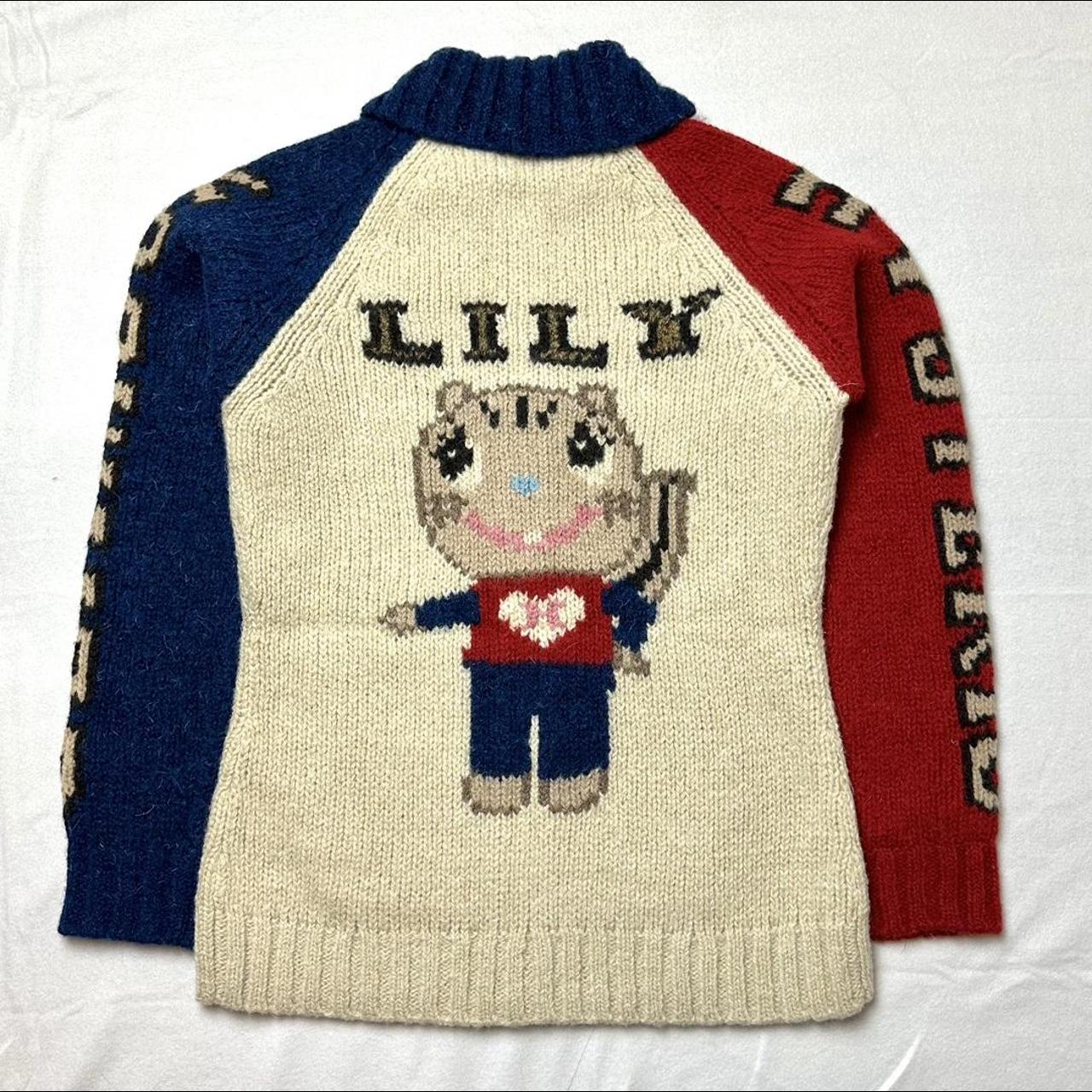 hysteric glamour lily squirrel knit 🌷🐿️ super rare... - Depop
