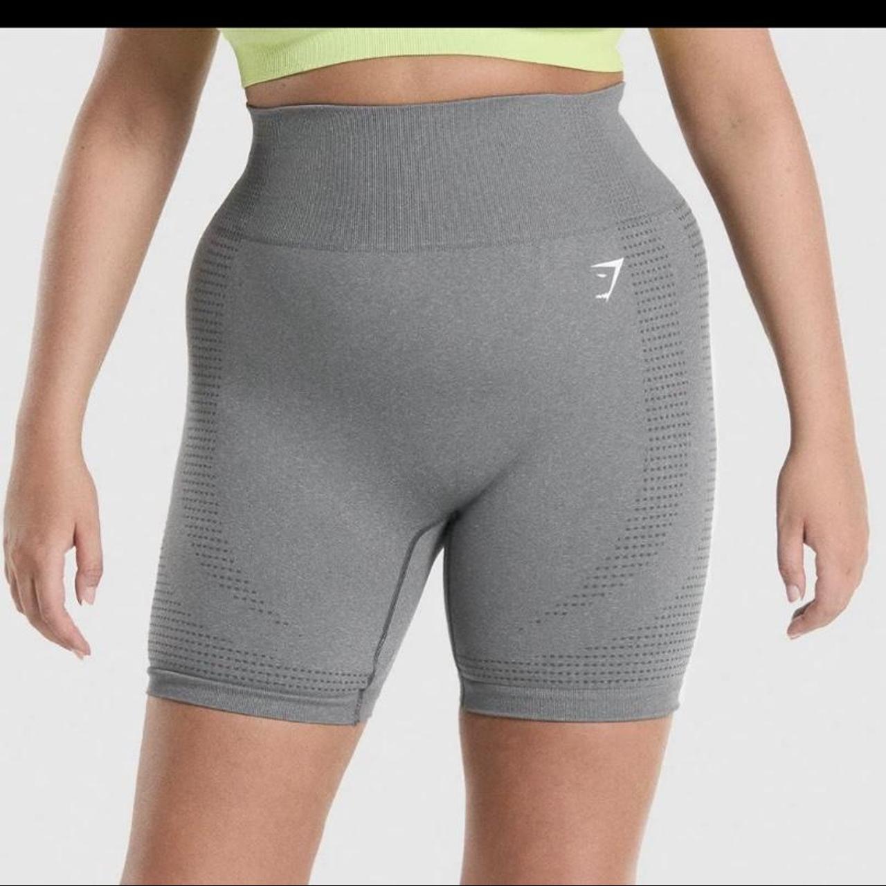 Gymshark Women's Grey Shorts Depop