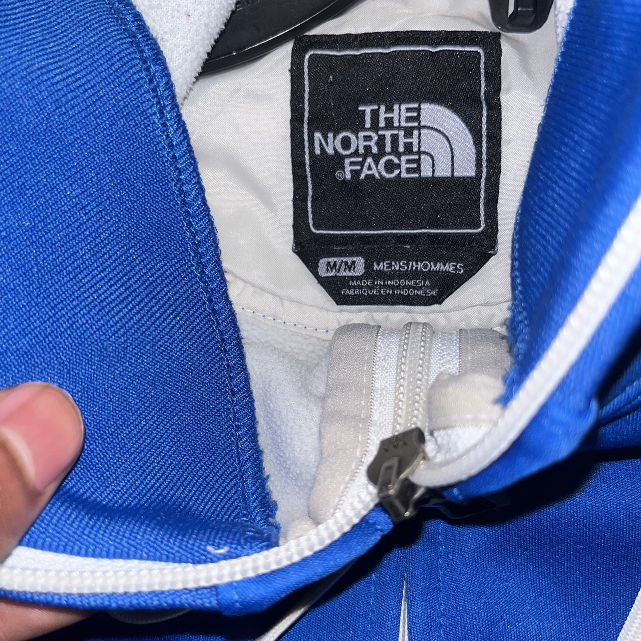 The North Face Full-Zip Hoodie nice Royal Blue!🔥... - Depop