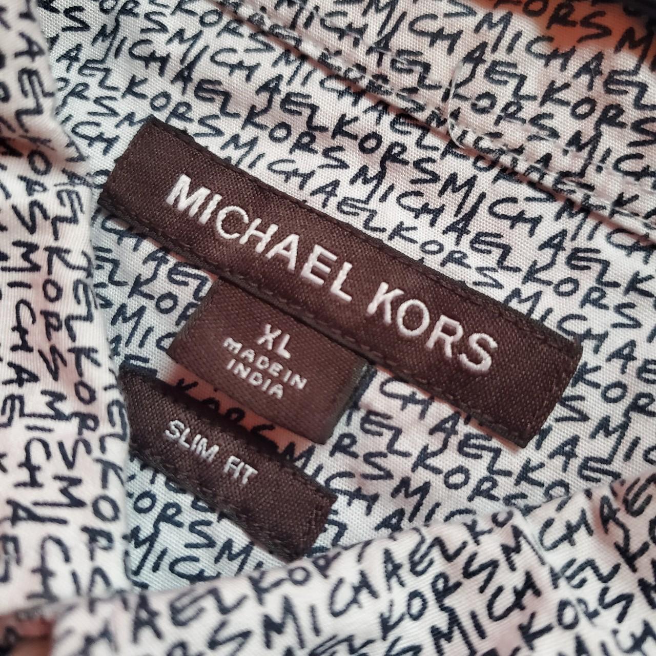 Micheal Kors Dress Shirt I do not own an iron so... - Depop