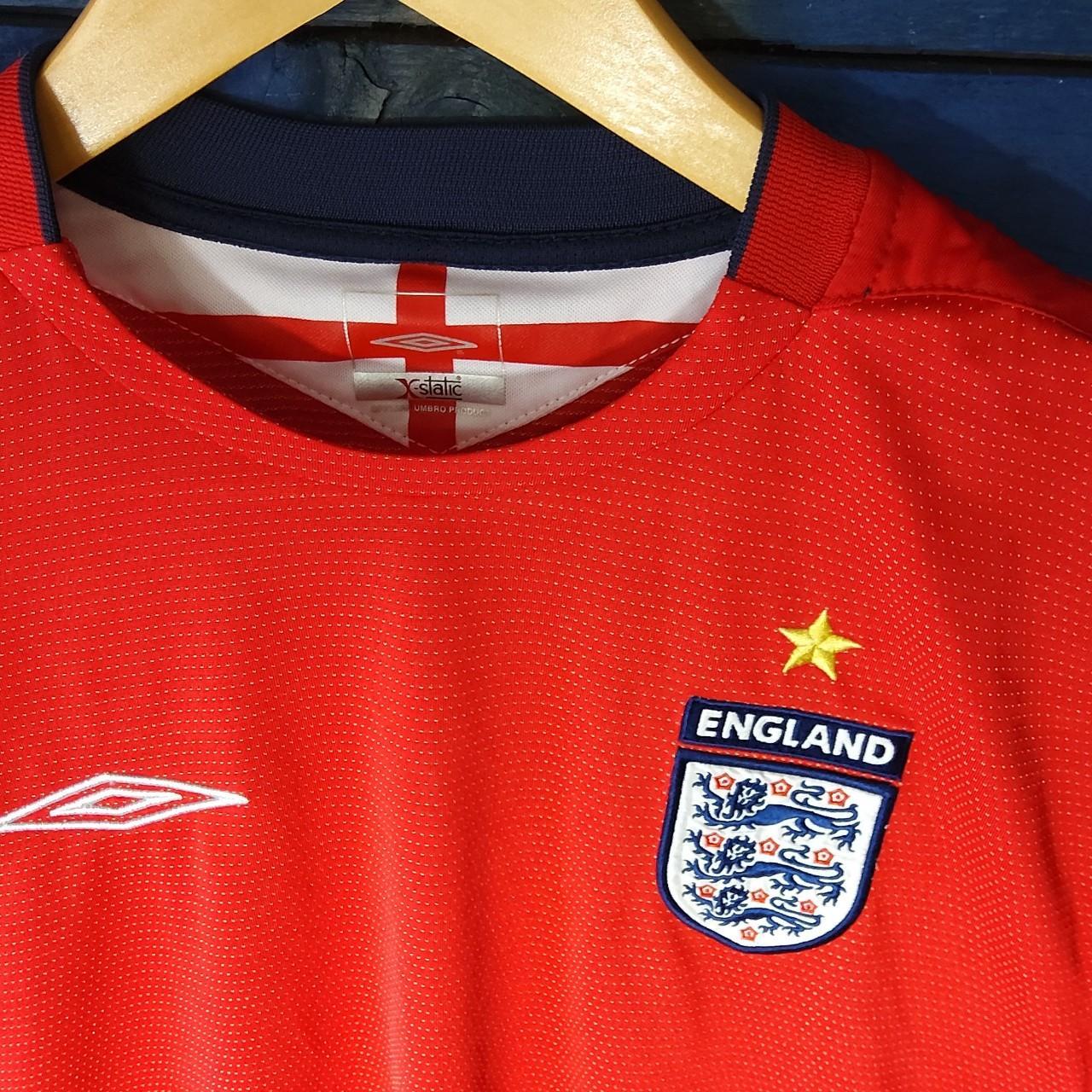 RETRO ENGLAND FOOTBALL TOP NNOfficial product for... Depop