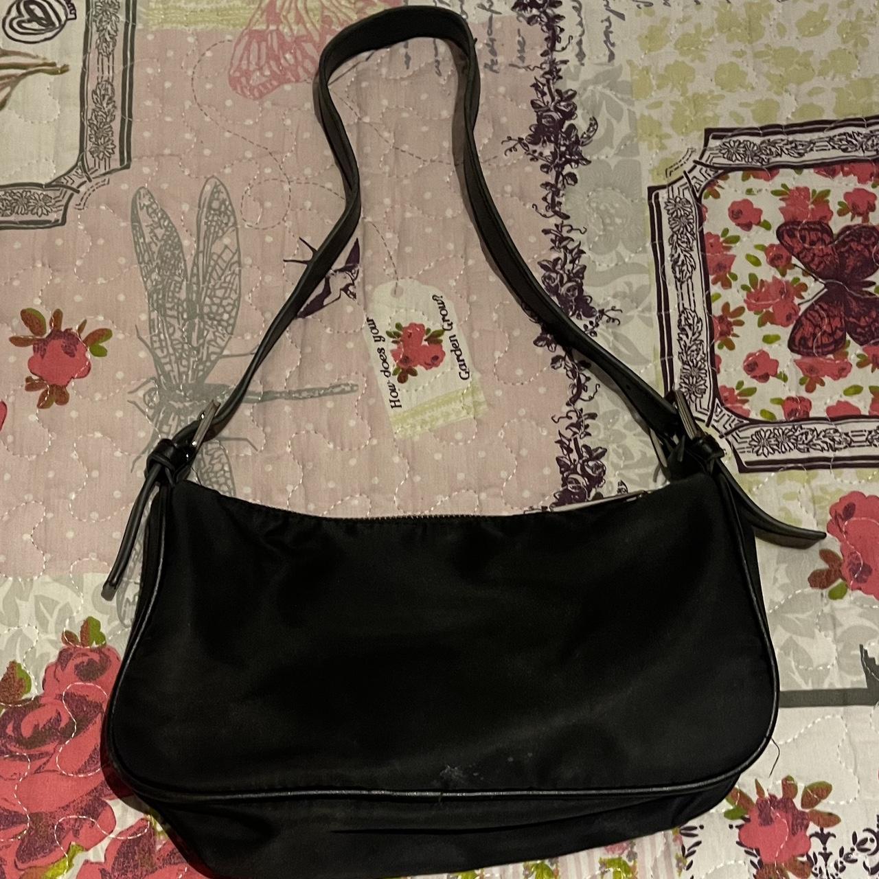 Black shoulder bag, perfect condition Depop