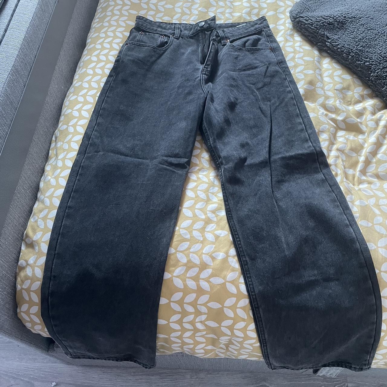 Motel rocks black wash jeans I paid £54 Really good... - Depop