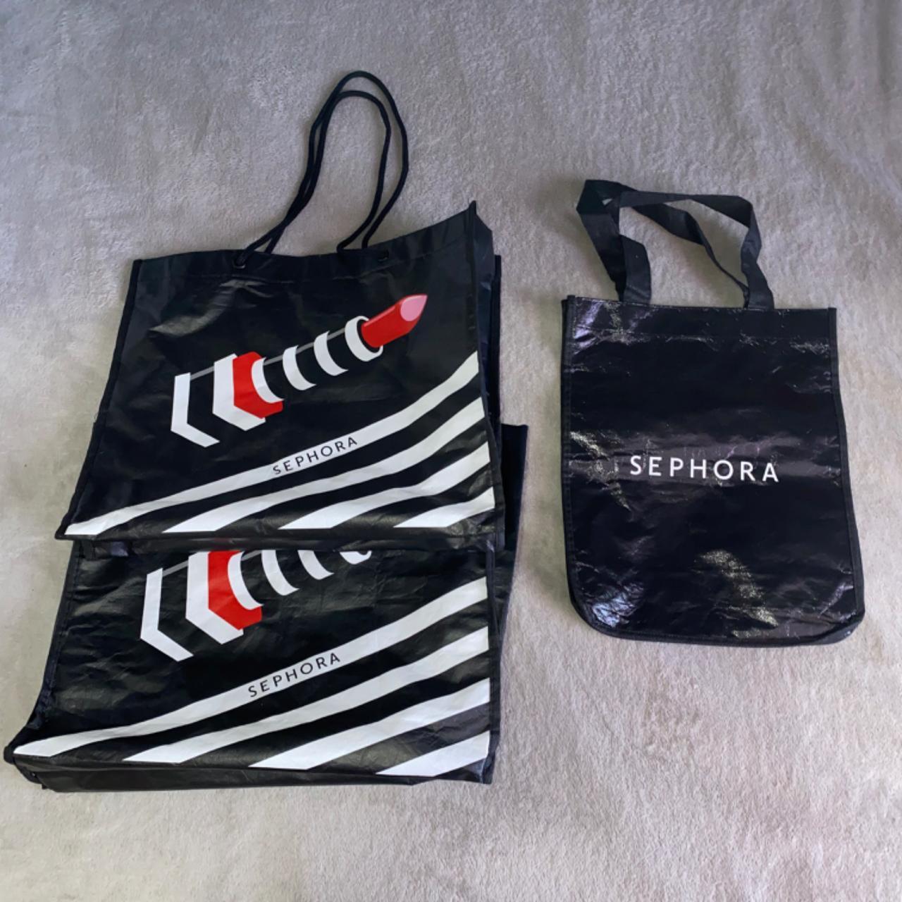 Sephora Women's Black and White Bag