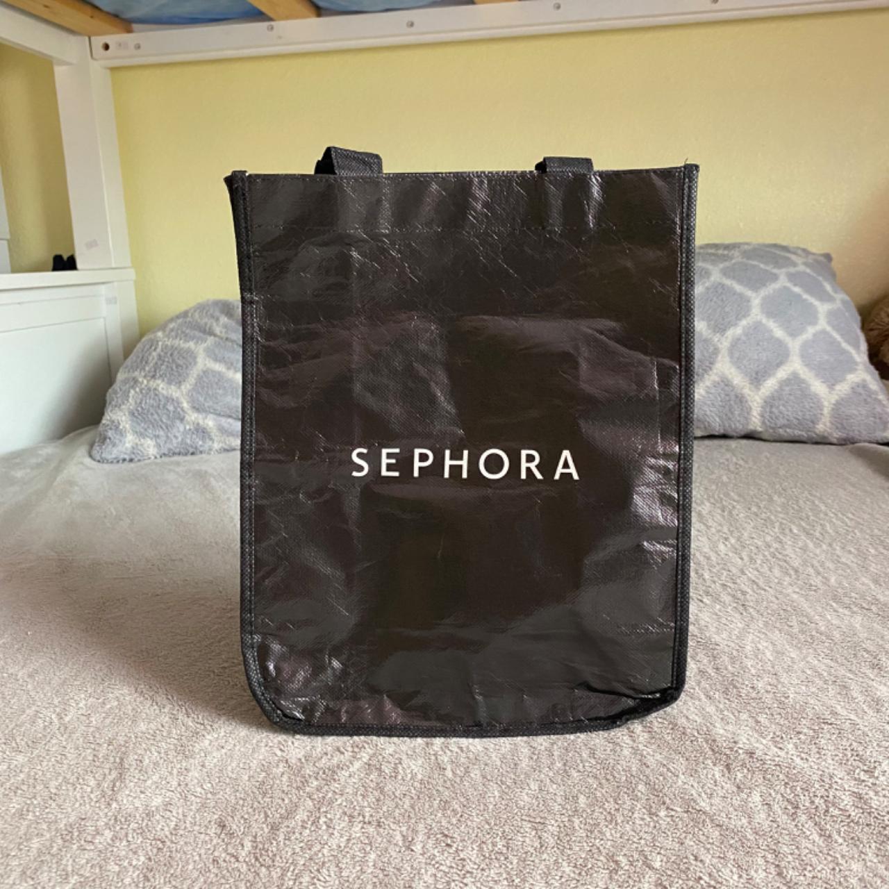 Sephora Women's Black and White Bag (2)