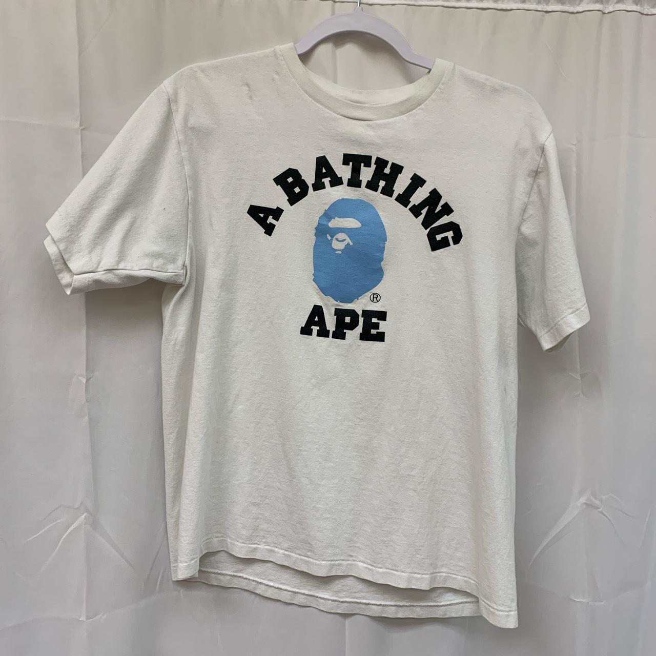 Men’s BAPE Top A Bathing Ape T-shirt Size Medium... - Depop