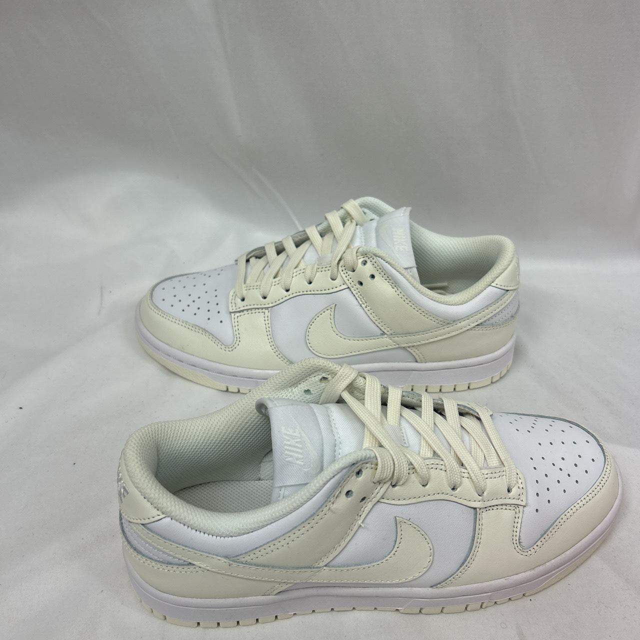 Nike Women's White and Cream Trainers | Depop