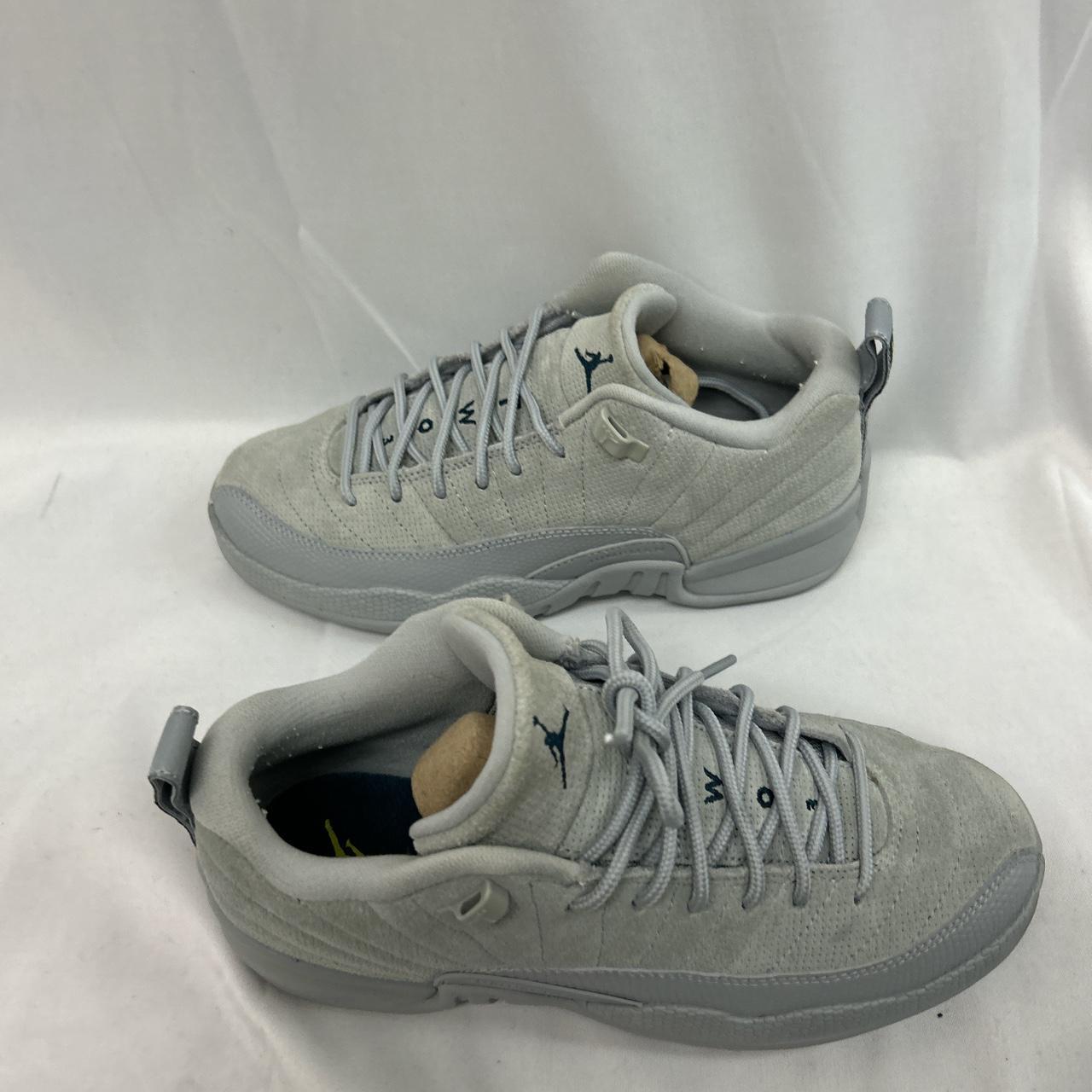 Air Jordan 12 Retro Low 'Wolf Grey' Size 5Y/6.5 - Depop