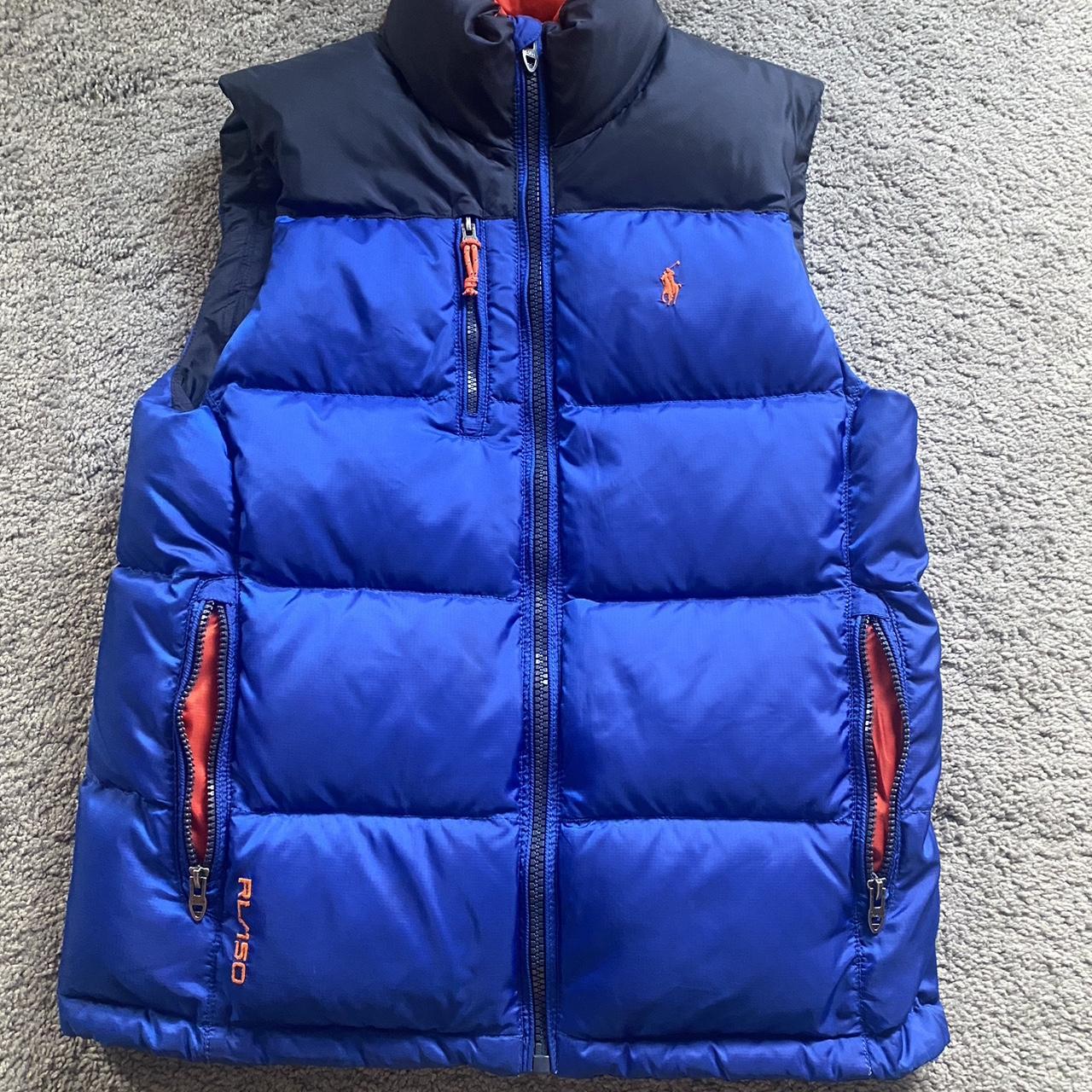 Men's polo deals winter vest