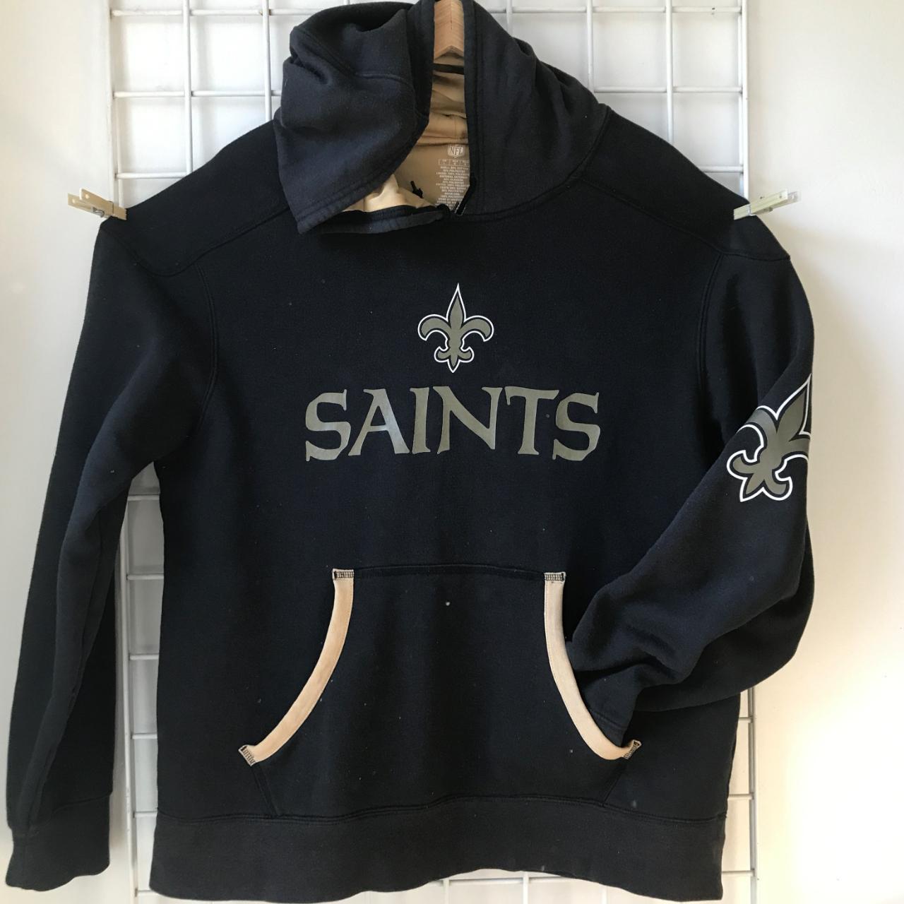 New Orleans Saints NFL Team Apparel Women's Hoodies - Depop