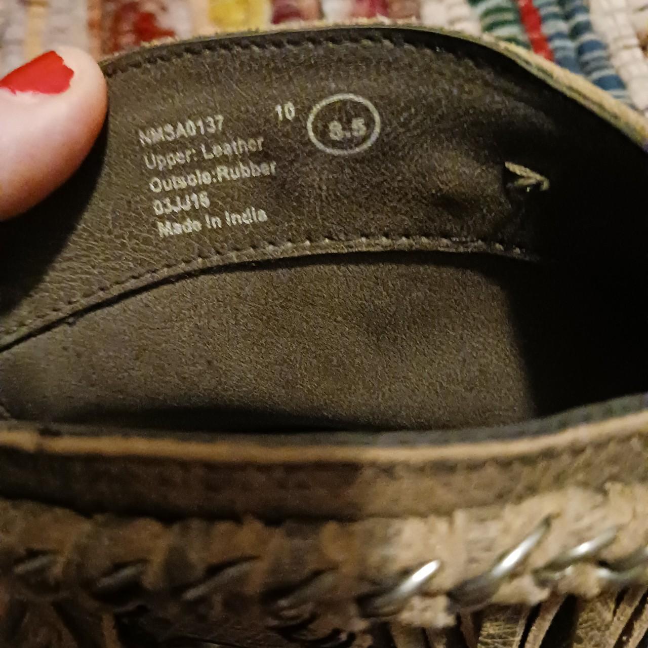 Source Unknown Women's Flip flops - Brown/Silver … - image 4