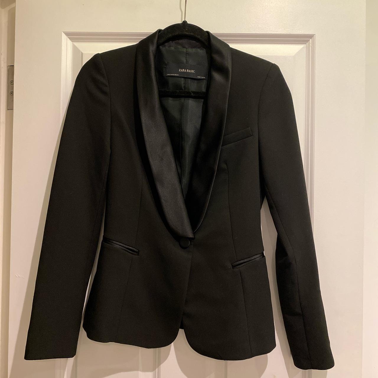 Women's Black Tailored-jackets | Depop