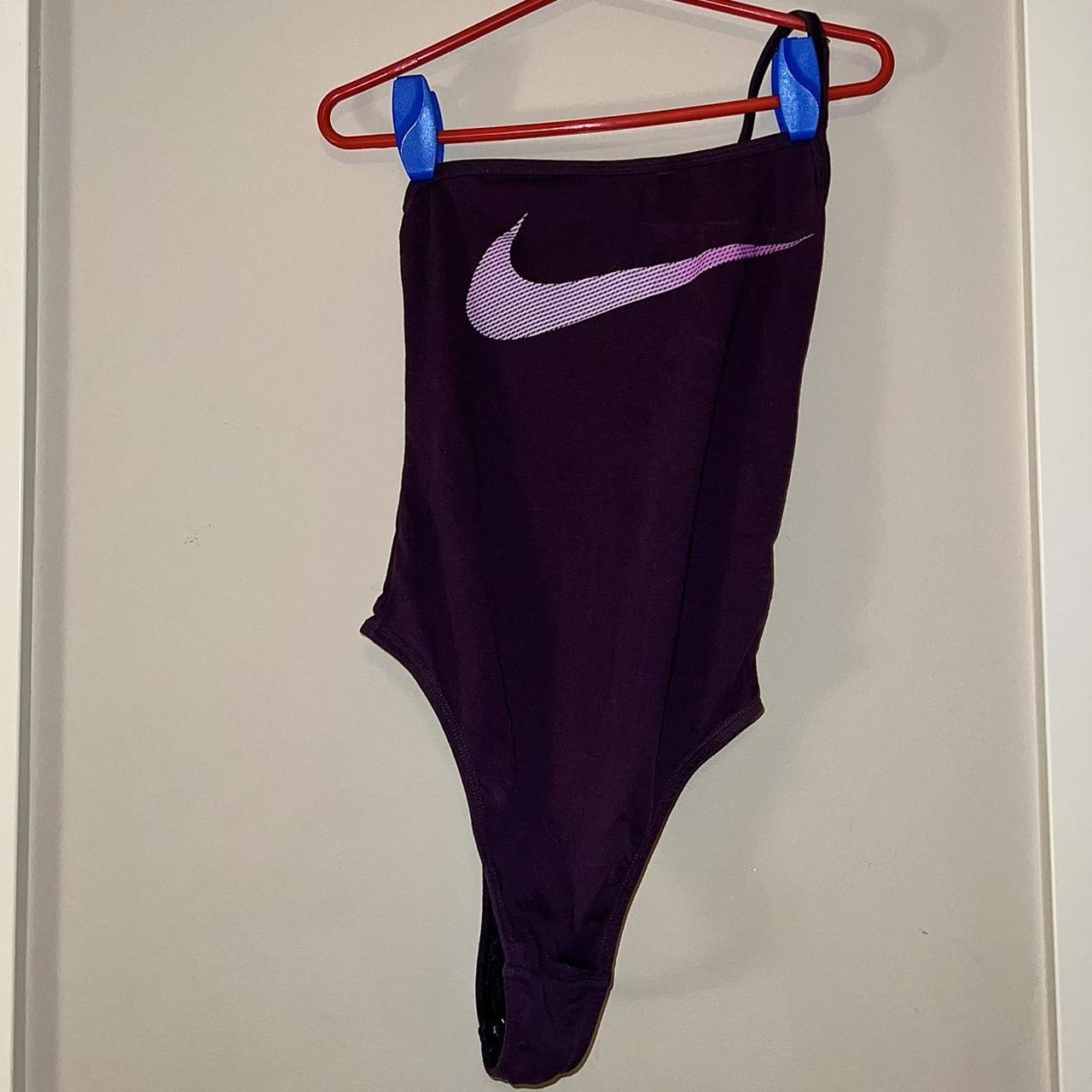 Nike one shoulder bodysuit hotsell