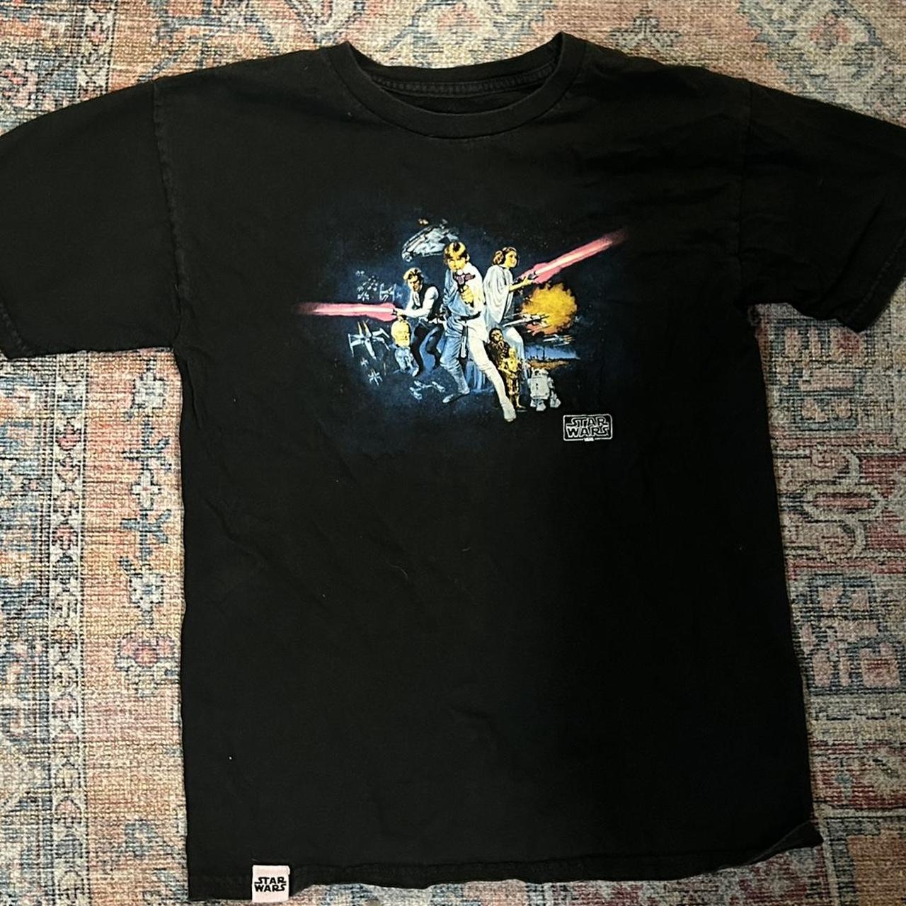 vans star wars tee (could be cut into a baby tee 🎀) - Depop