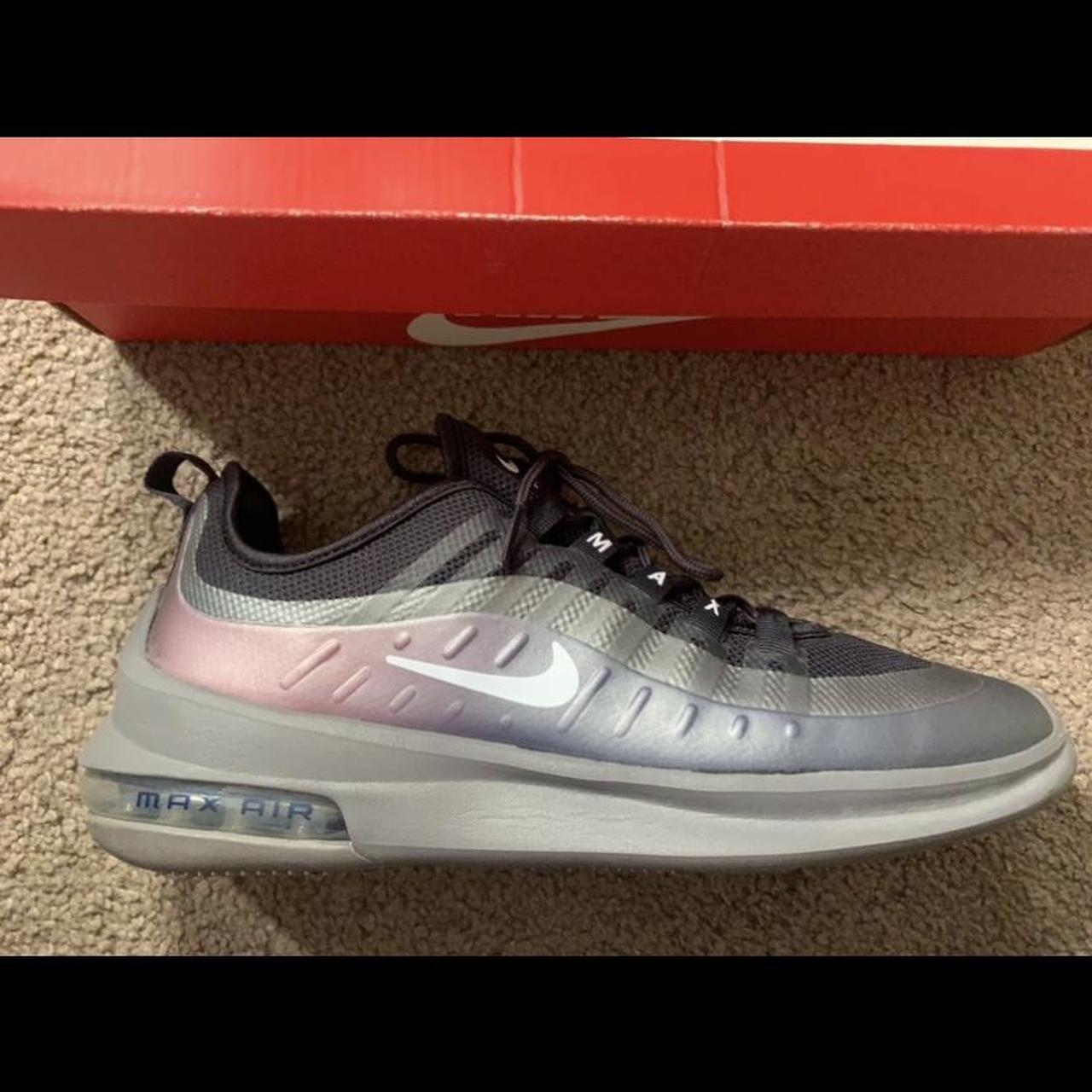 Nike Air Max Axis Premium Women s Grey Purple. Depop