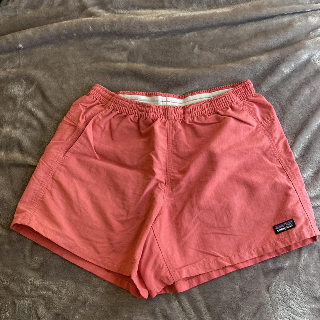 Patagonia Women's Pink Shorts | Depop