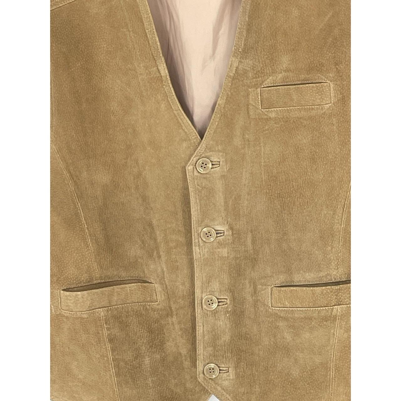 Basic Editions Men's Vest - Brown - L – Basic Edi… - image 2