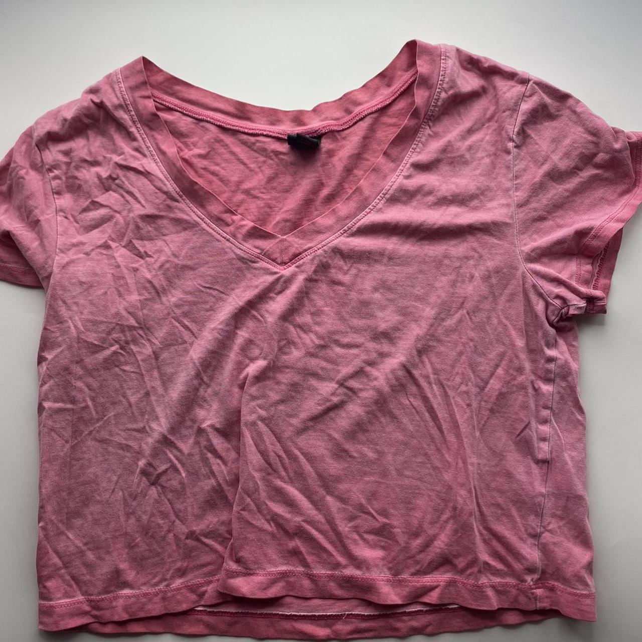 Target Women's Pink T-shirt | Depop