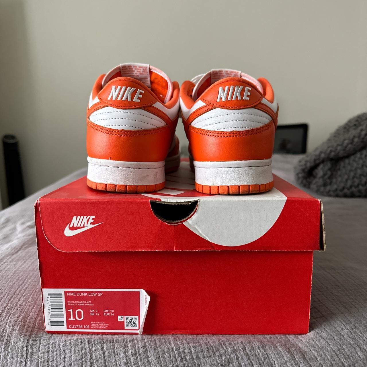mens nike orange