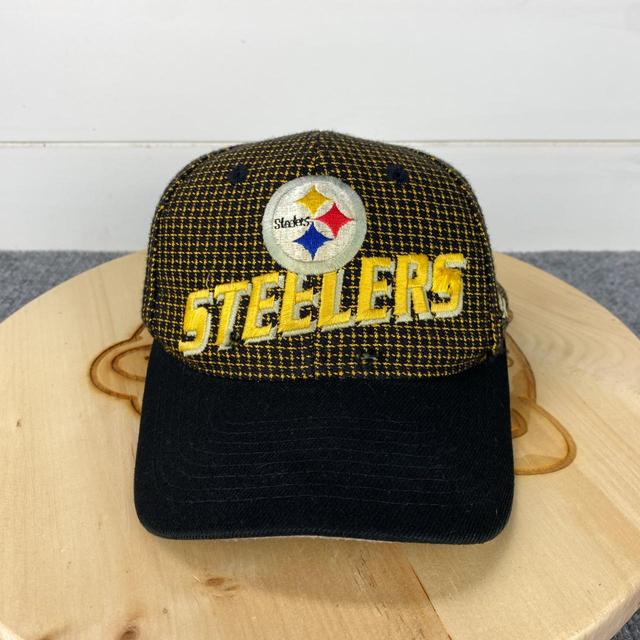 90s PITTSBURGH STEELERS LOGO ATHLETIC FULL ZIP - Depop