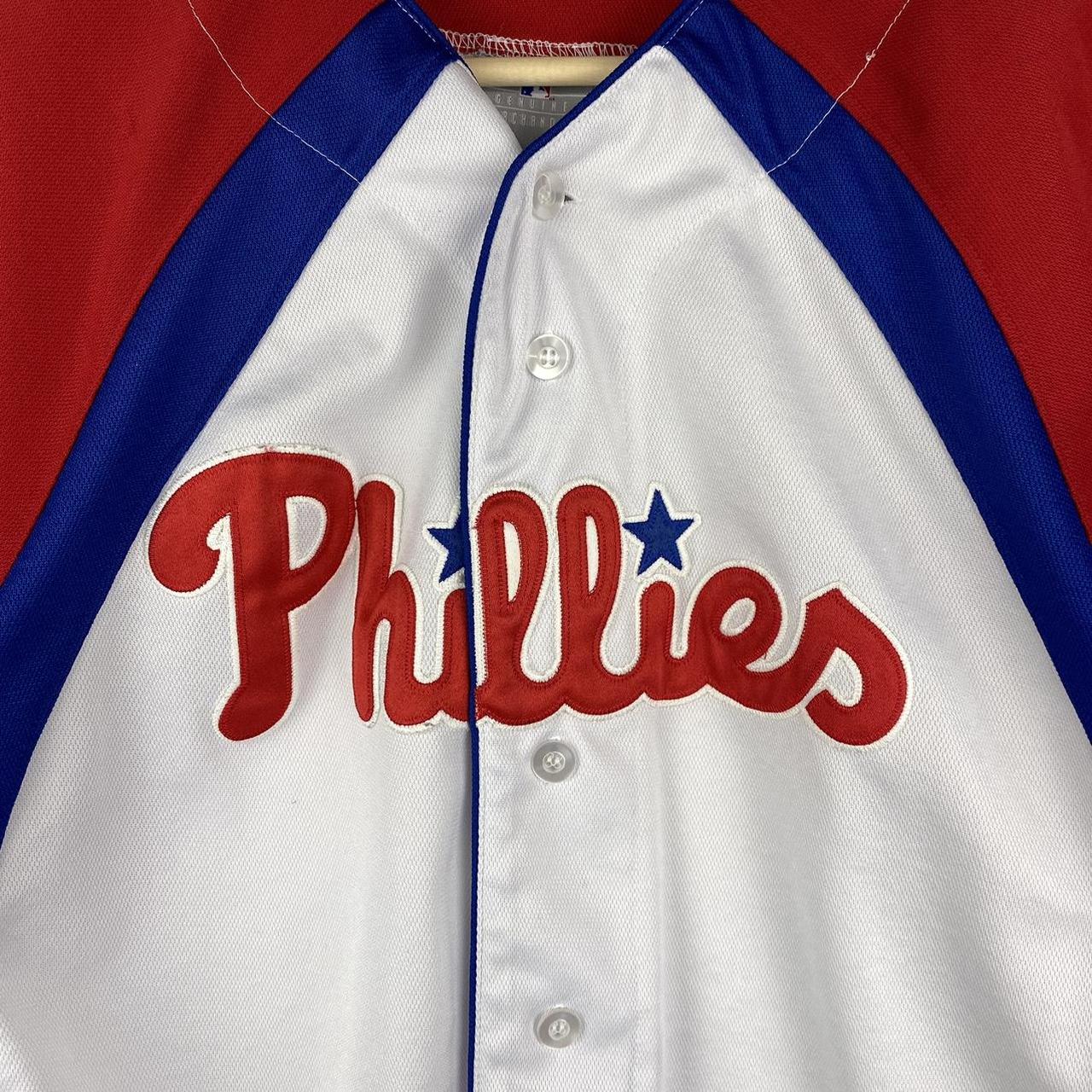 Vintage 90's MLB Philadelphia Phillies Jersey Size - Depop