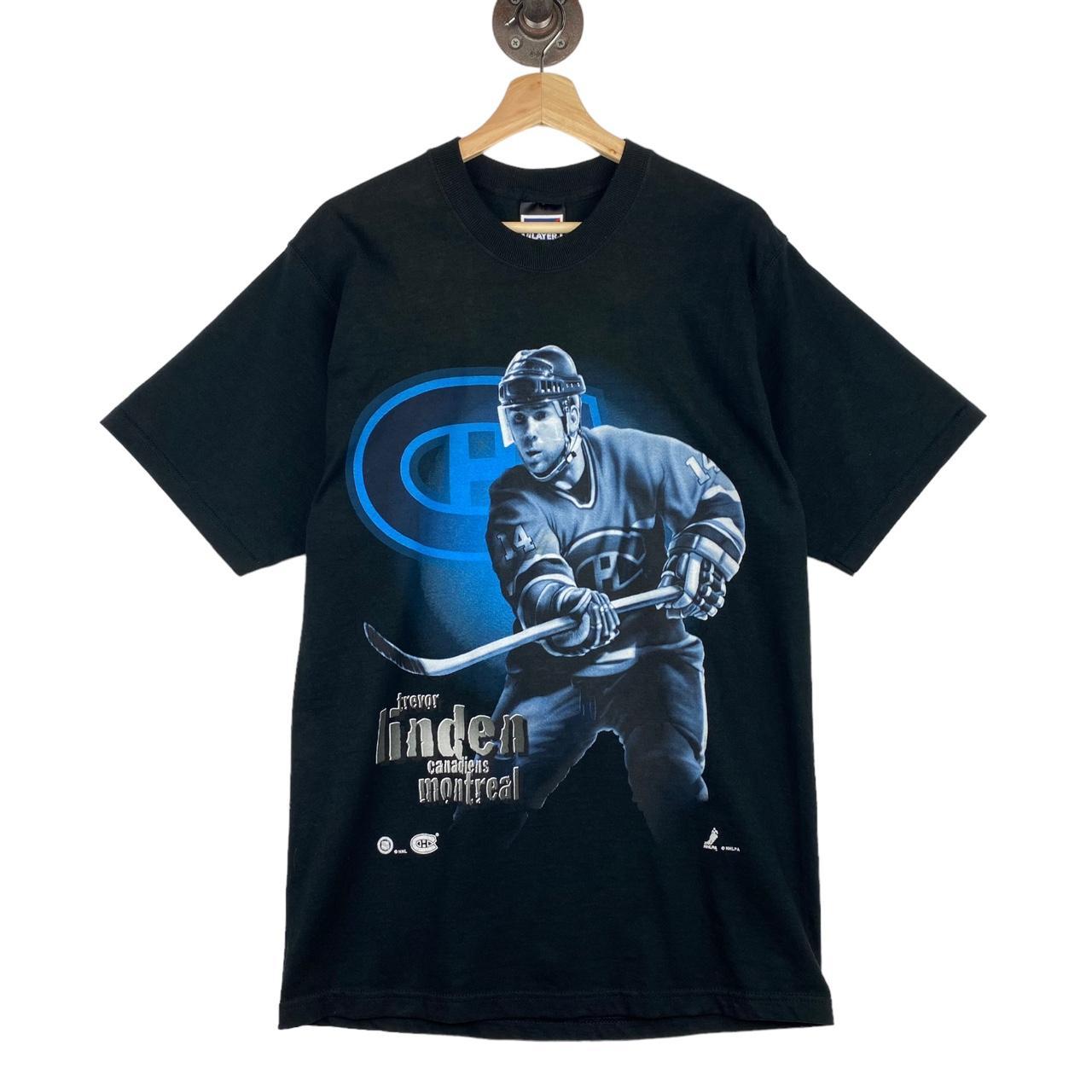 NHL St. Louis Blues Graphic Tshirt Medium Play Gloria Hockey Hanes