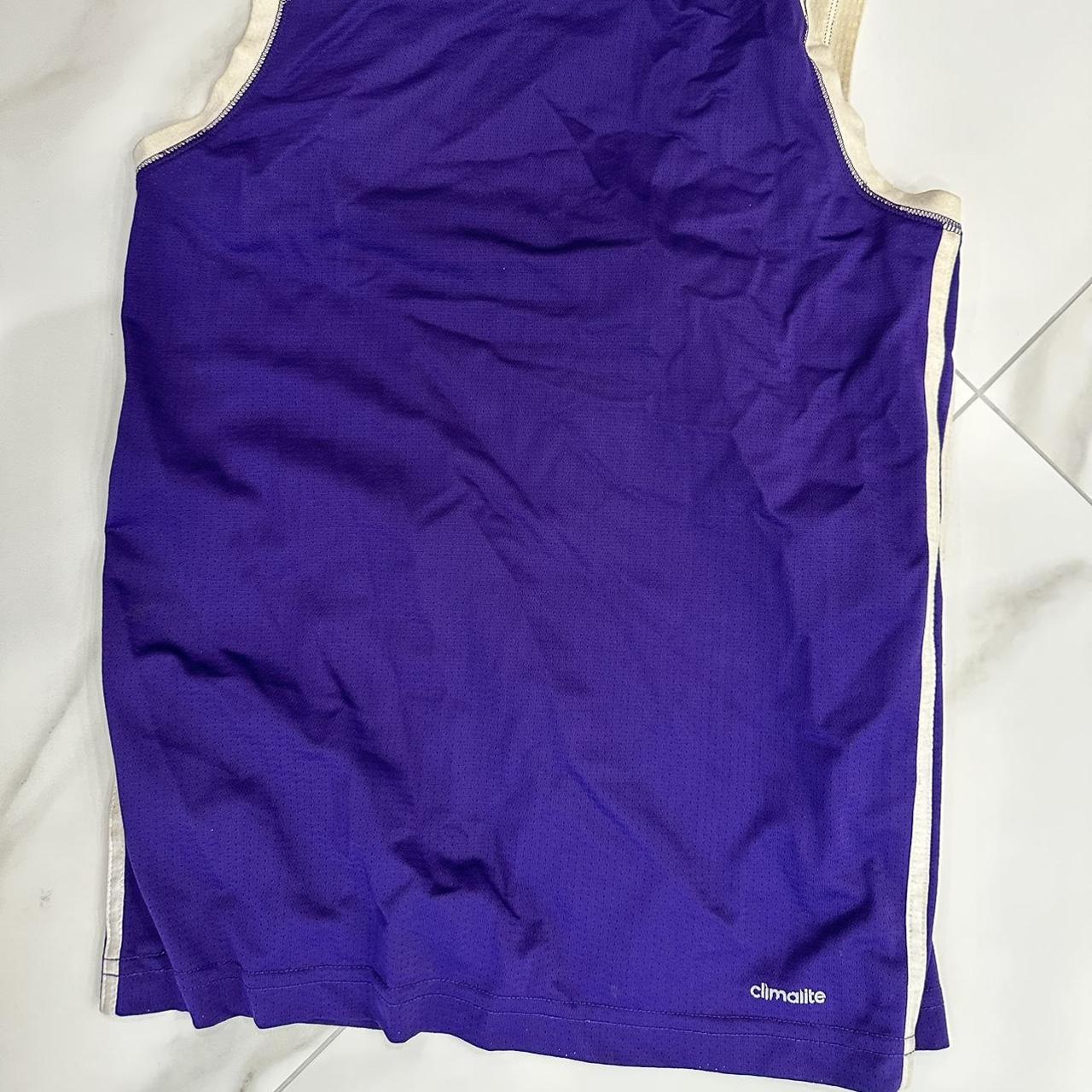 Adidas Los Angeles Lakers Reversible NBA Warm Up - Depop