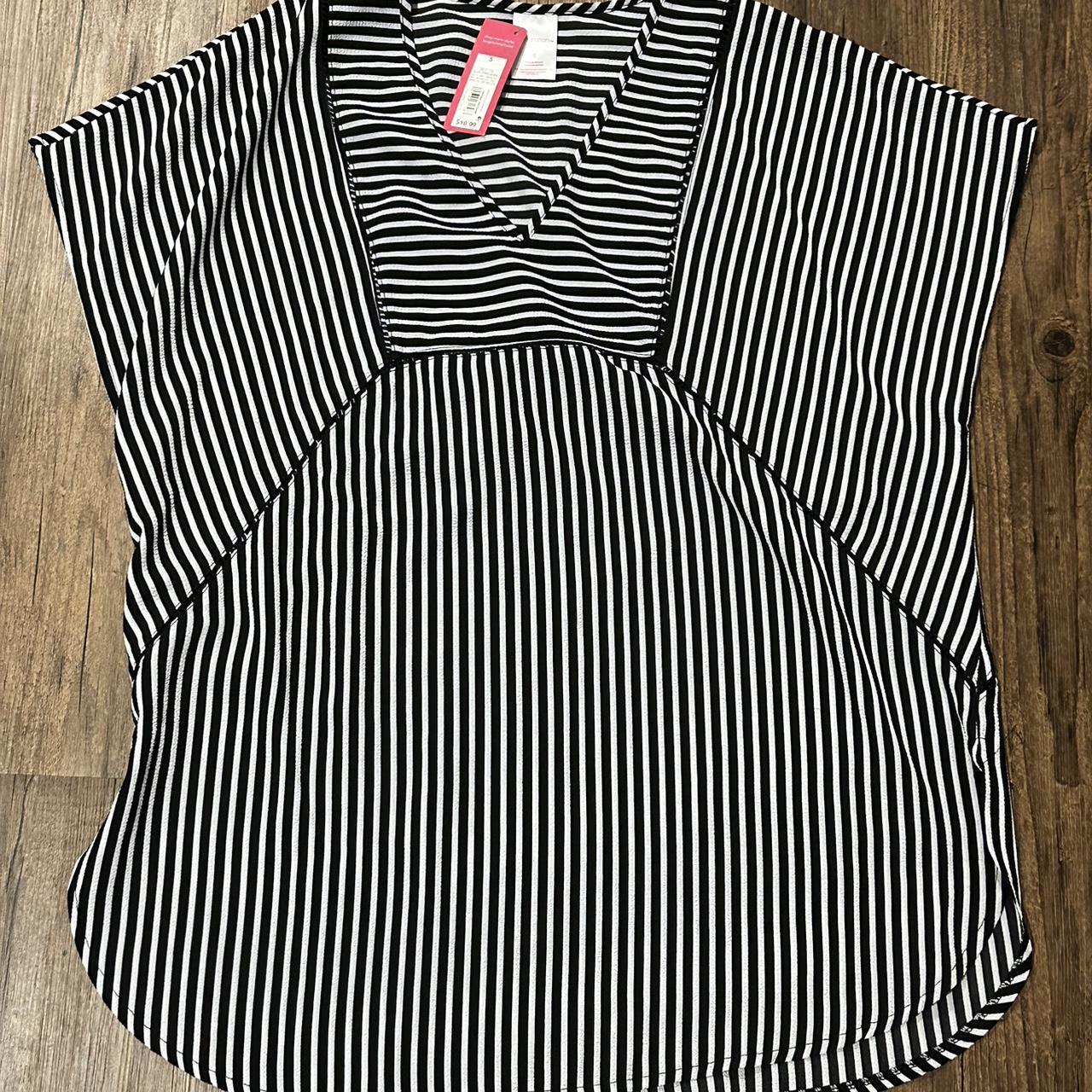 black and white striped shirt target