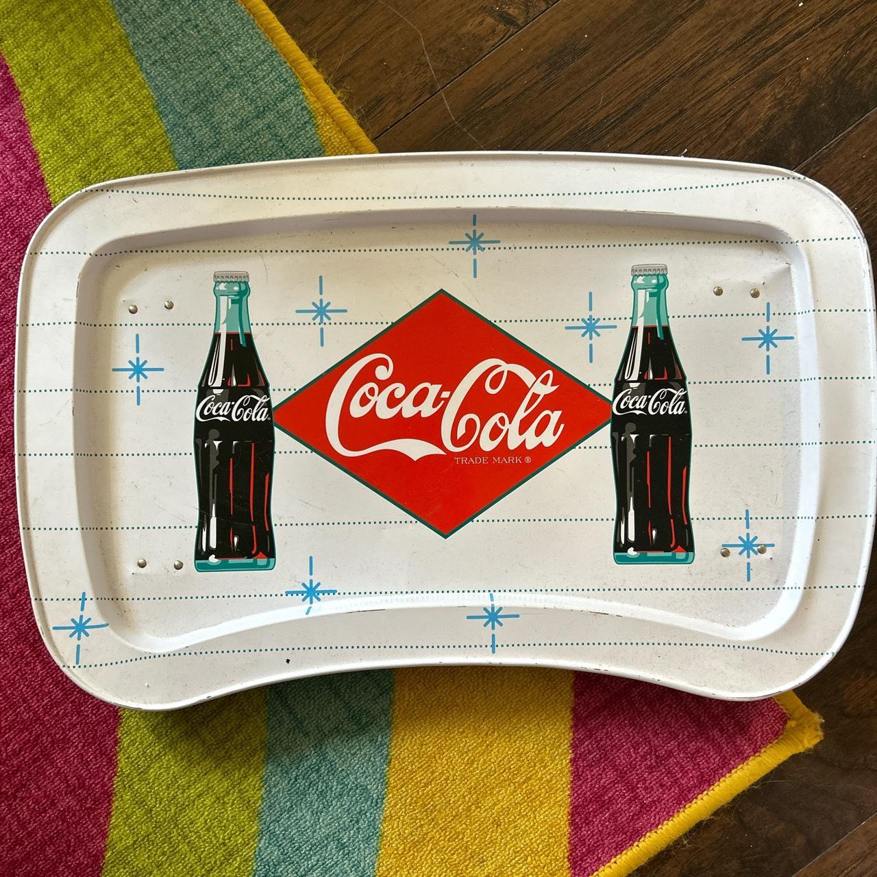 coca cola TV tray good condition Depop