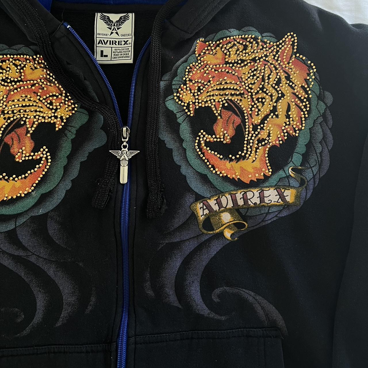 Vintage 90s Lions Embroidered Heavyweight Sweatshirt - Depop